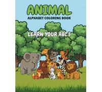 Animal Alphabet Coloring Book
