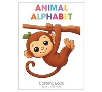 Animal Alphabet Coloring Book: Coloring book by L.A.C