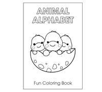 Animal Alphabet Coloring Book for Children