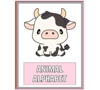 Animal Alphabet Coloring Booklet: Learn ABCs with Cute Animals - Improve Handwriting, Letter Recognition, and Creativity through Tracing and Coloring Fun!