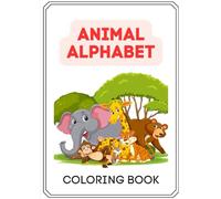 Animal Alphabet: Colouring book