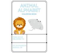 Animal Alphabet Colouring Book