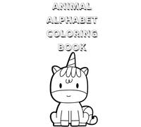 Animal Alphabet Colouring Book for children of all ages