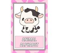 Animal Alphabet Colouring Booklet: A-Z Grayscale Cartoon Animals for Kids Ages 3-8 | Fun and Educational Alphabet Coloring Pages with Cute Lined Illustrations