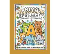 Animal Alphabet: Fun ABC coloring and learning adventure!