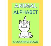 Animal Alphabet Trace & Color Book