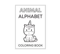 Animal Alphabet Tracing and Coloring Book