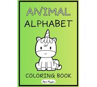 Animal Alphabet Tracing and Coloring Book