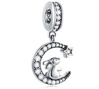 Animal and Insect Charms, 925 Sterling Silver Gold Turtle, Dog, Bunny, Honey Bee, Butterfly, Unicorn, Parrot, Frog Prince, Alligator, Dragonfly, Bear Cat, Owl, Seahorse, Panda, Elephant Beads, fits European Necklace Bracelet