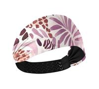 Animal animal Skin Leopard Spot Stripe no slip large headbands for women Stretchy tennis sweatbands for hiking make up Athletic Sports vinchas para el cabello de mujer