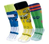 Animal Antics 3 Pairs Saver Pack Knee Length Sports Socks, Rugby Socks, Hockey Socks