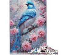 Animal Art Bird Jigsaw Puzzles 500 Pieces for Adults Jigsaw Puzzles for Adults 500 Piece Puzzle Educational Games 500pcs (52x38cm)