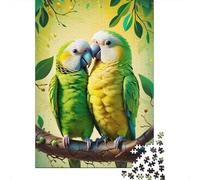 Animal Art Parrot 500 Piece Jigsaw Puzzles for Adults, Puzzle for Teenagers, Family Entertainment Toys 500pcs (52x38cm)
