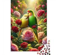 Animal Art Parrot Jigsaw Puzzles for Adults 500 Piece Jigsaw Puzzles for Adults Puzzle 500 Pieces Jigsaws Gifts 500pcs (52x38cm)