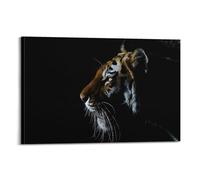 Animal Artwork Poster Looking at The Tiger in The Distance Decorative Painting Canvas Art Picture 08x12inch(20x30cm)