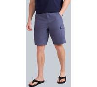 Animal Men's 'Atlantis' Cotton Cargo Shorts Casual Multi Pocket Stylish Half Pants in Blue | Size: 44R Animal Blue 44R