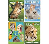 Animal Atlas DVD Collection: Animals and Us / Kitten Party / Pet Party / Super Hero Animals