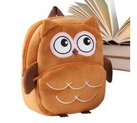Animal Backpack for Kids - Cartoon Owl Cute Soft Lightweight Bags - Small Boys Backpack,for School Zoo Park Garden Camping Picnic Walking Activities Restaurant Snacks Toys