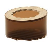 Animal Bath Accessories - Portable Sand Bath Box for Small Animals, Sand Bath Containers | Container for Small Animals, Sauna, , Hamster Bathtub, Container for Rabbits, Mice, Small Pets