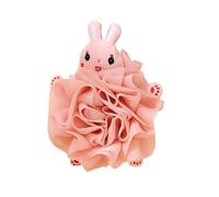 Animal Bath Sponge - Cartoon Duck Scrubber, Mesh Loofah | Cute Shower Ball Kids Personal Hygiene Accessory, Gentle Soft Body Cleaning Tool for Daily Bathroom Playtime