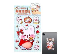 Animal Belly Stickers - 3D Notebook Stickers - Molles Animals Decals - For Laptops, Phone Cases, Notebooks, Diaries,