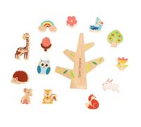 Animal Blocks Stacking Toy Hand and Arm Movement Encouraging Encouragement Sweet Animal Shape Blocks for Learning and Playing