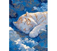 Animal Blue Cloud 500 Piece Jigsaw Puzzles for Adults, Fun jigsaw puzzles 500 pieces, Challenging Puzzle Perfect for Game Nights, Finished Puzzle Size is 52x38cm