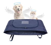 Animal Body Bag Leak Proof Universal Design Lightweight Easy to Use Suitable for Livestock and Various Pets (blue-M-1)
