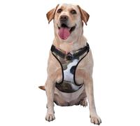 Animal Border Collie Cute Dog Pet,Pet Harness,Adjustable Reflective Dog Harness,Pet Leash Vest,XL