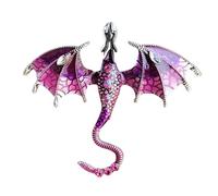 Animal Brooches For Women - Vintage Brooch, Retro Dragon | Fashion Animal Lapel Pin, Vintage Dragon Brooch Pin, Dragon Enamel Jewelry, Unique Party Brooches, Consulte la descripción, See description
