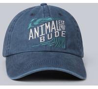 Animal Men's 'Bude' Lightweight Comfortable Adjustable Strap Outdoor Baseball Cap in Navy Animal Navy One Size