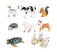 Animal Building Blocks - 3D Realistic Models Learning Activities,Educational Assembly Realistic Building Toys - for Boy Christmas Birthday Classroom Easter Travel Party Prizes Preschool