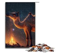 Animal Camel Puzzles Pieces for Adults Jigsaw Puzzles Relaxing Entertainment Home Decor 1000 PCS(75x50cm)