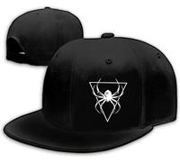 Animal Cap Spider Flat Brim Bill Hat for Men - Snapback Trucker Adjustable Baseball Cap - Fitted Snap Backpack Flatbill for Boys Graphics