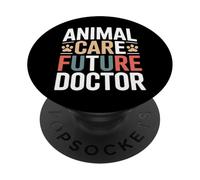 Animal Care Future Doctor Veterinary Student PopSockets Adhesive PopGrip