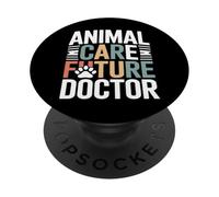 Animal Care Future Doctor Veterinary Student PopSockets Adhesive PopGrip
