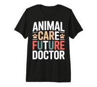 Animal Care Future Doctor Veterinary Student Premium T-Shirt