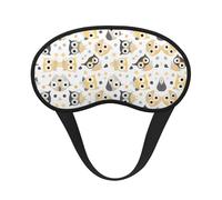 Animal Cartoon Owls Cute Print Sleep Eye Mask Light Blocking Soft and Comfortable Night Eye Blinder for Women Men for Sleeping Travel Night Shift