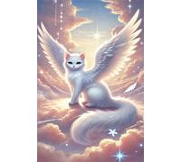 Animal Cat Angel Jigsaw Puzzles for Adults 300 Pieces Educational Toys Challenging Game 300 Piece Puzzles for Adults for The Whole for Women Gifts for Men