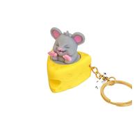 Animal Cat Paw Fidget Toys Clicker Fidget Keychain Cat Paw Decompression Toys Button Mini Sensory Toy For Adults Men Women Pass The Time Office Travel