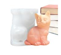 Animal Cat Soap Molds - 3D Epoxy Resin Casting Moulds, Reusable N Plaster Soap Molds, 3D Craft Mould, Decorative Mold for Table Decoration