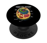 Animal Cell Anatomy Biology Science Education Microbiology PopSockets Adhesive PopGrip