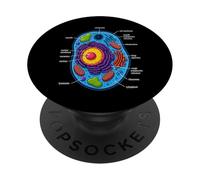 Animal Cell Anatomy Biology Science Education Microbiology PopSockets Adhesive PopGrip