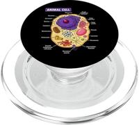 Animal Cell Anatomy Biology Science Education Microbiology PopSockets PopGrip for MagSafe