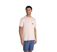 Animal Chase Mens Graphic Relaxed T-Shirt - Cream