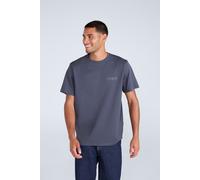 Animal Chase Mens Plain Relaxed T-Shirt - Grey - Grey - Size: S