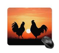 Animal Chickens Square Mouse Pad Portable Computer Mousepad with Non-Slip Rubber Base 25 * 30cm Ultra-Thin Gaming Mouse Mat for Computer Laptop Office Desk Accessories