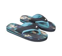 Animal Childrens/Kids Jekyl Recycled Flip Flops - Grey - 3 UK - Grey