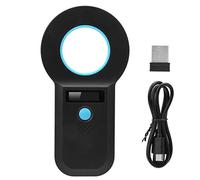 Animal Chip Reader Microchip Bluetooth Scanner RFID Portable Handheld 134.2Khz 125Khz Rechargeable Pet Tag Scanner for Pet Management Farm Animal Traceability