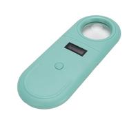 Animal Chip Scanner with LED and Magnifying Glass, 134.2KHz Portable Pet Chip Scanner, 30 Sets Data Storage Pet Chip Reader, for Pet Management